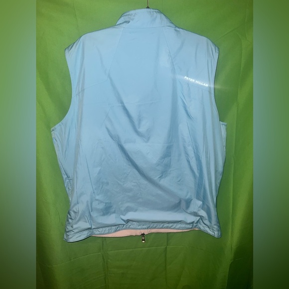 NWT Peter Millar Light Blue Vest size XL- Flaw - Picture 3 of 13